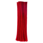 100pcs Pipe Cleaners Chenille Stems for DIY Art Supplies Craft Projects 6mmx30cm Christmas Pipe Cleaners Decoration, Red